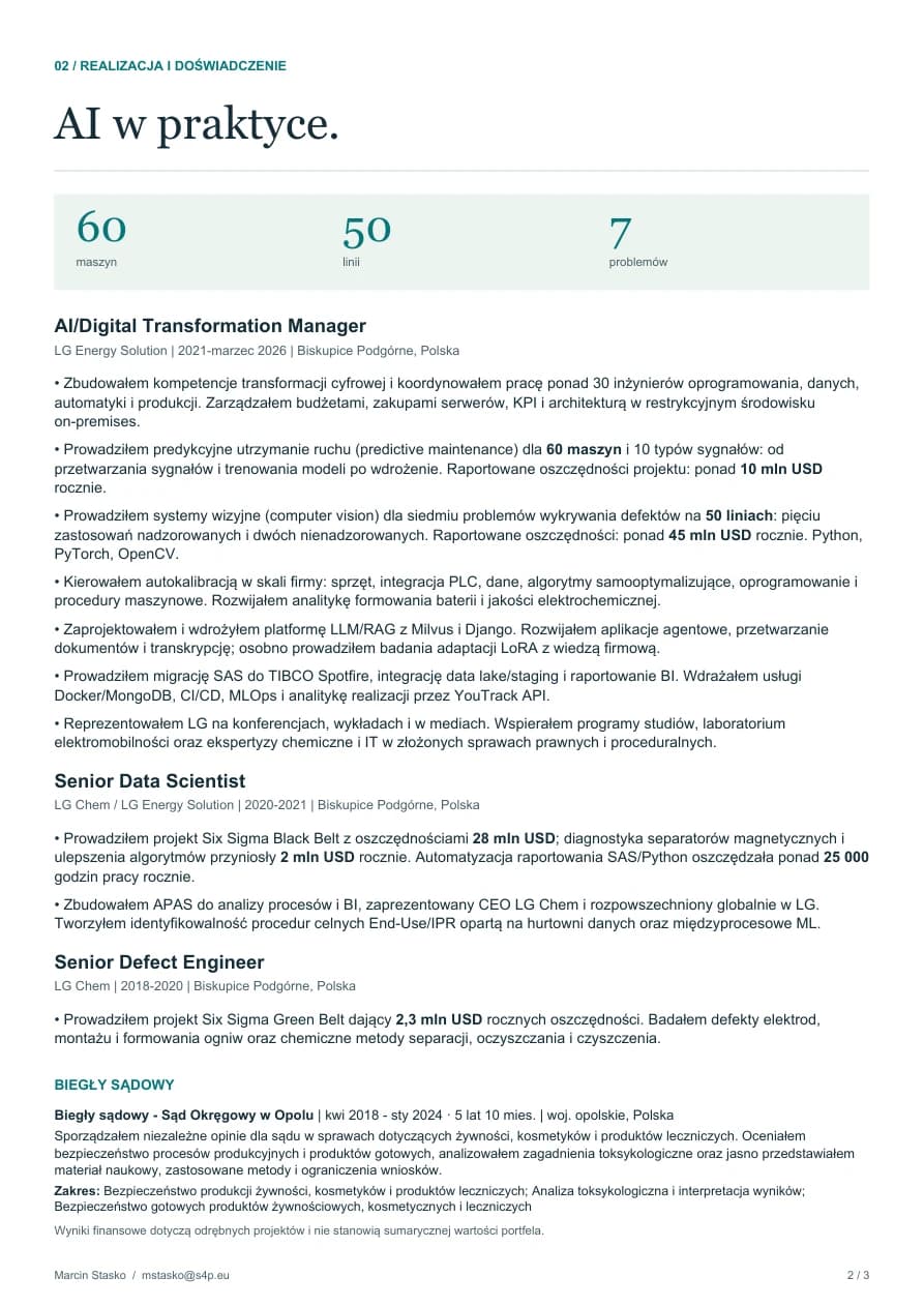 02 / REALIZACJA I DOŚWIADCZENIE